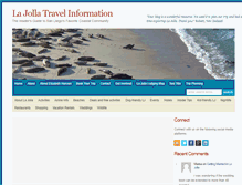 Tablet Screenshot of lajollatravelinformation.com